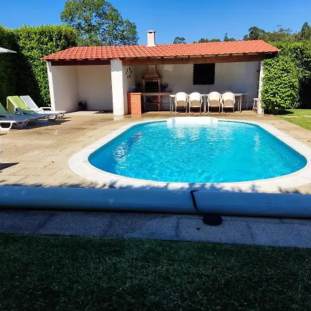 Villa 4 Bedrooms With Private Pool Enclosed Garden And Wifi At Nova De Cerveira 1 Km Away From The